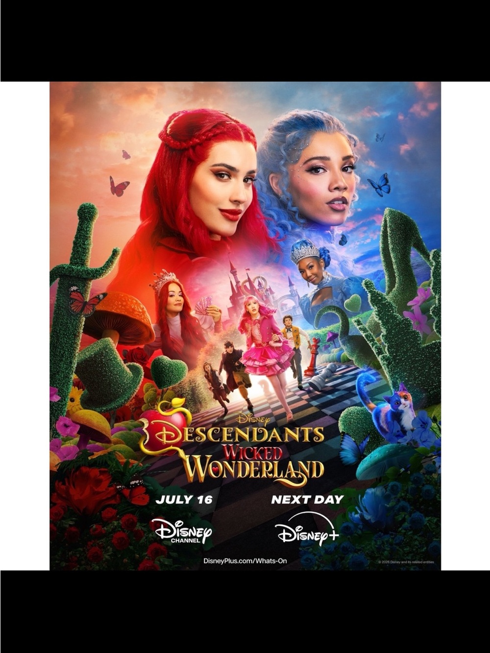 Descendants: Wicked Wonderland DVD made on demand MOD